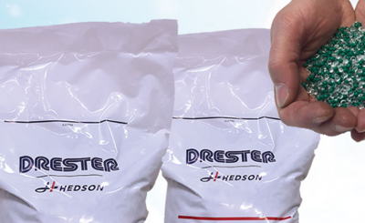 Pesukuulat 20 kg Drester, valko-vihreä
