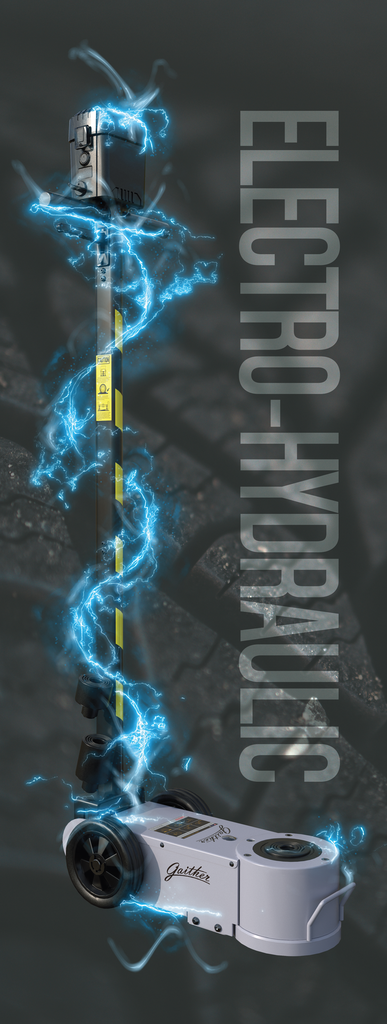 Akkutoiminen raskaankaluston hallinostin Gaither, nostoteho 42/20 t